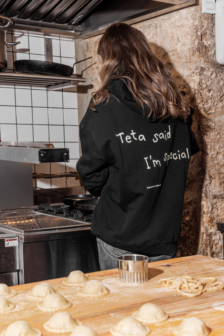 Grandma’s Favourite Hoodie - Black