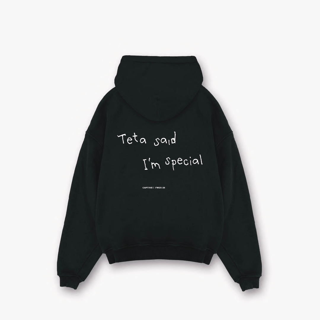 Grandma’s Favourite Hoodie - Black